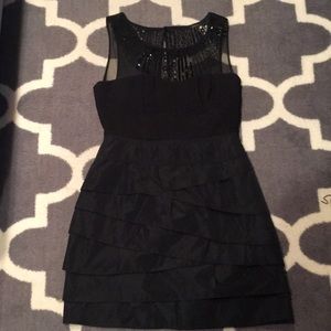 Black cocktail dress